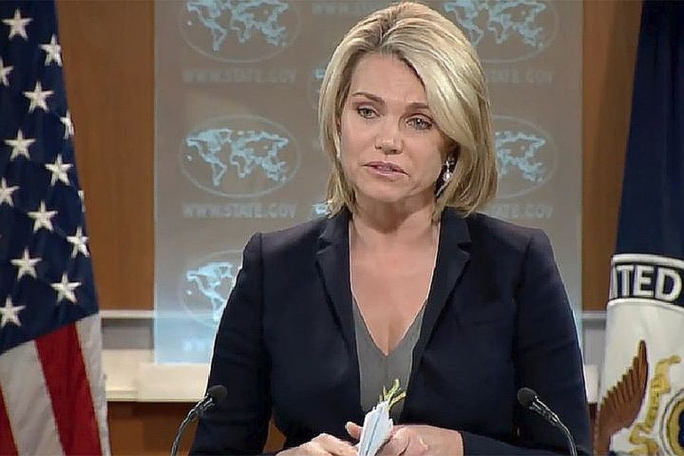 Руководитель пресс-службы Госдепартамента США Хезер Науэрт
