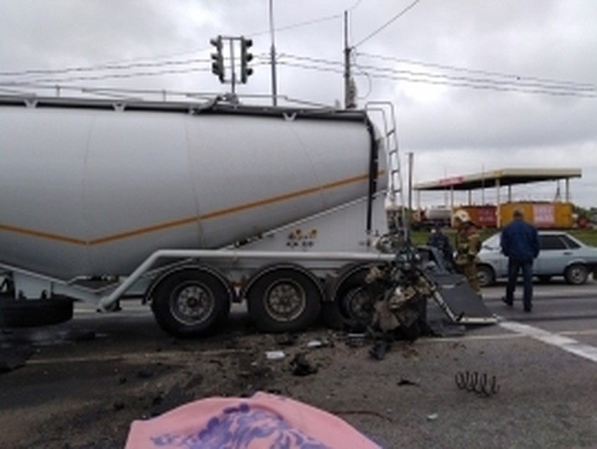 Фото: с места ДТП