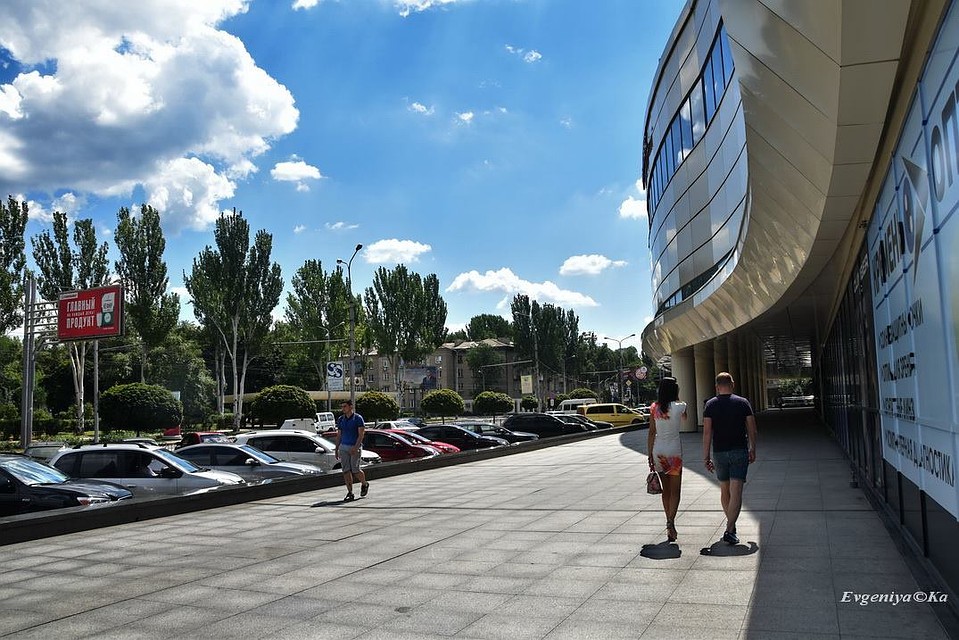В Донецке зной. Фото: Е.Карпачева