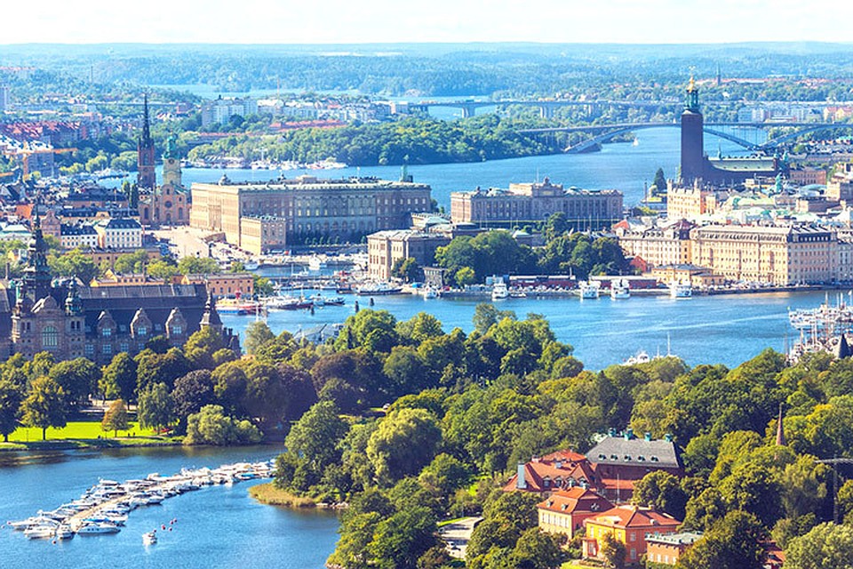 Шведка добирается до работы вплавь. reisetips. Фото: с сайта nettavisen.no