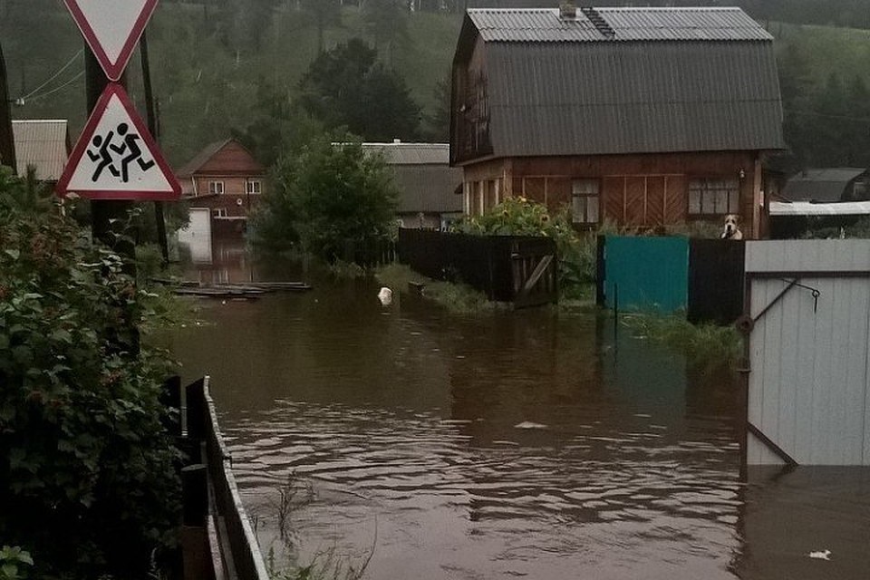 Из-за повышения уровня реки Витим готовятся к паводкам в Бурятии