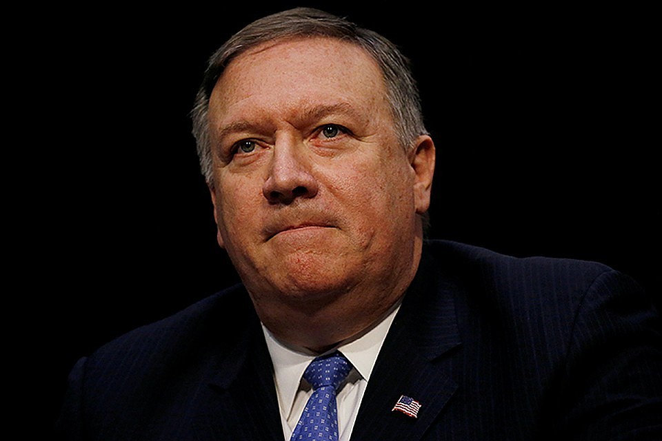 Глава Госдепартамента США Майк Помпео