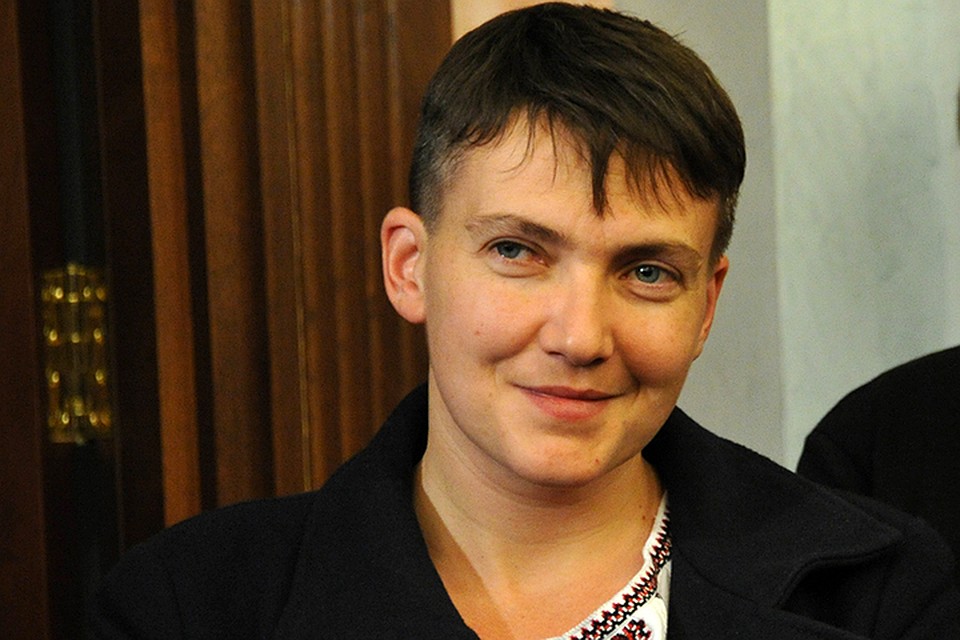 Депутат Рады Надежда Савченко