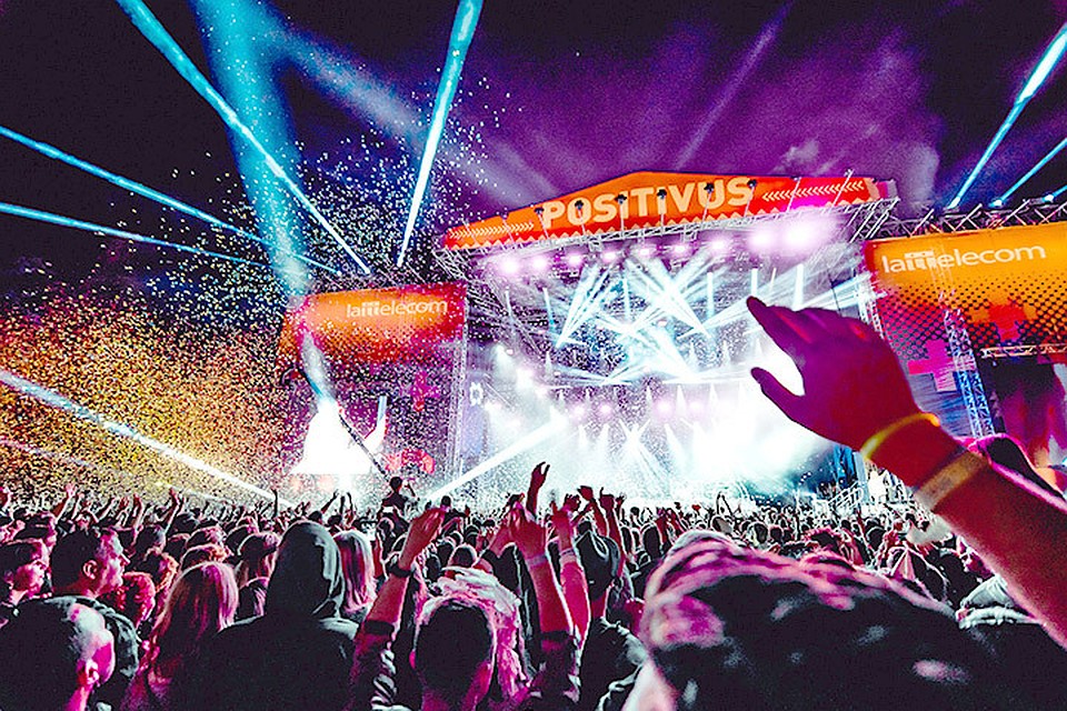 В латвийской Салацгриве пройдет фестиваль Positivus. Фото: с сайта positivusfestival.com