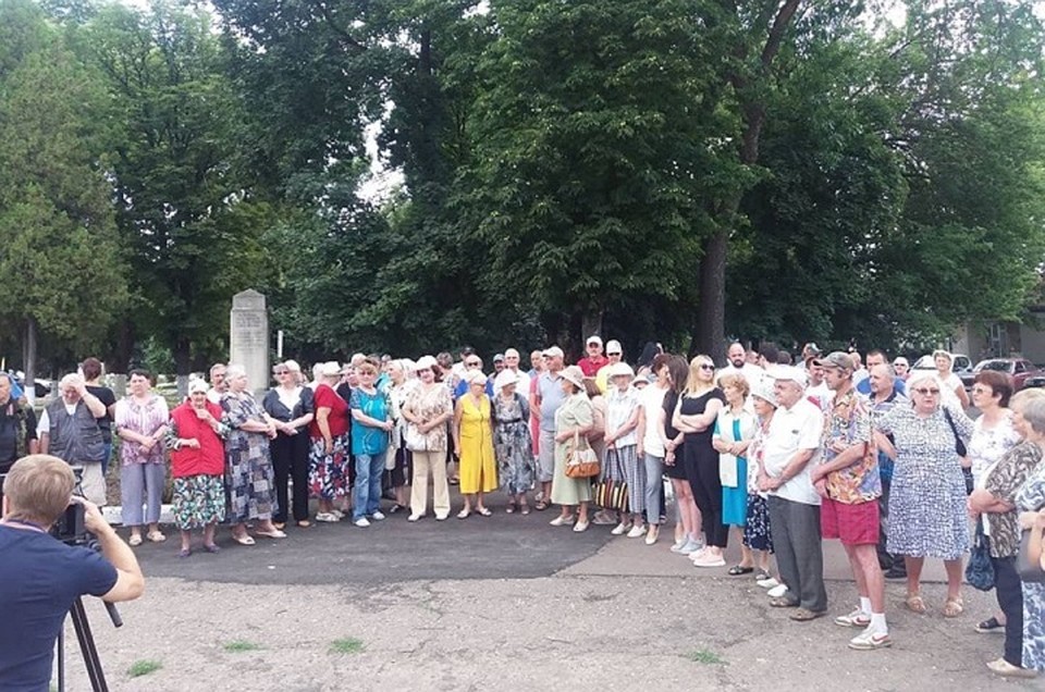 Митинг в Сороках. Фото: соцсети