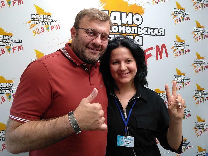 президент фестиваля «Горький fest», актер театра и кино Михаил Пореченков и генеральный директор продюсерского центра «Люксар» Оксана Михеева
