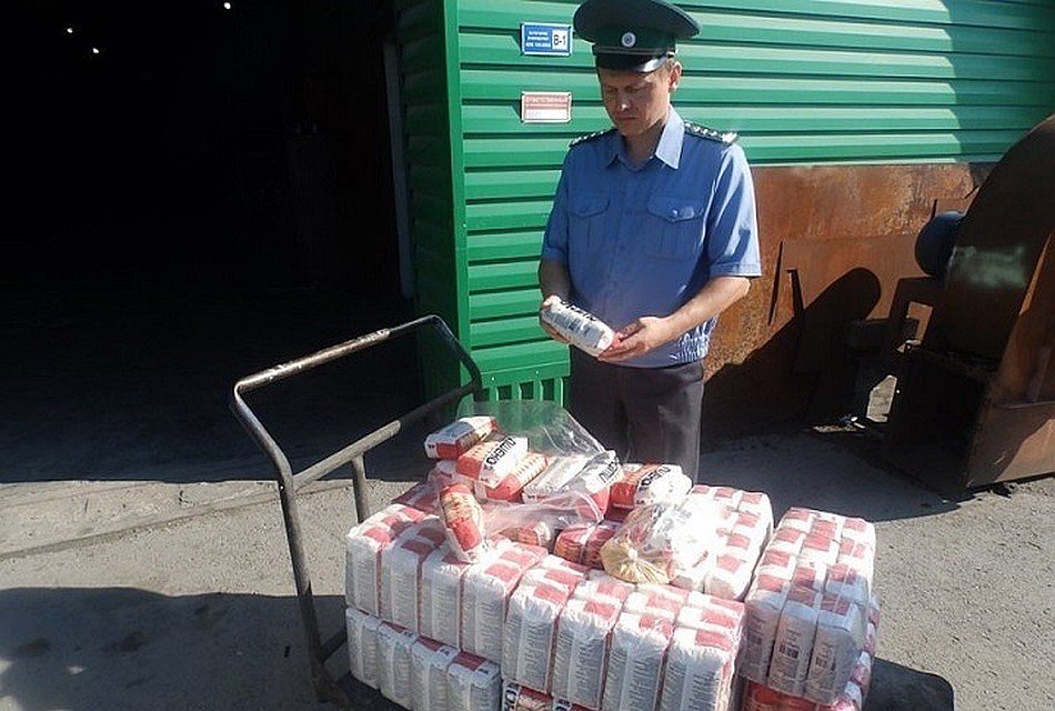 Опасную крупу пришлось сжечь.