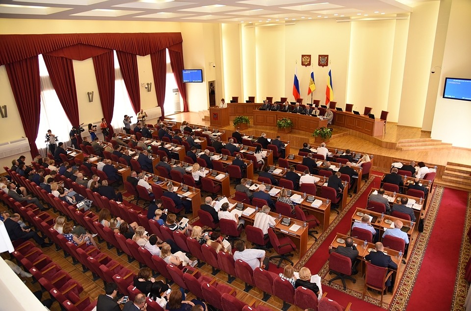 Состоялось последнее заседание донского парламента пятого созыва. Фото:пресс-служба ЗСРО