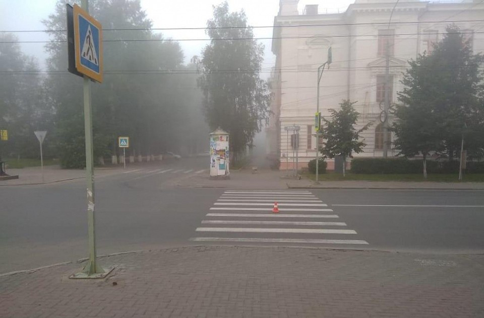 ДТП на проспекте Ленина. Фото: пресс-служба УМВД по Томской области