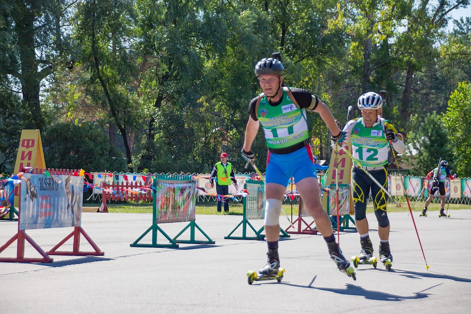 Чемпионат по биатлону среди ветеранов: день первый