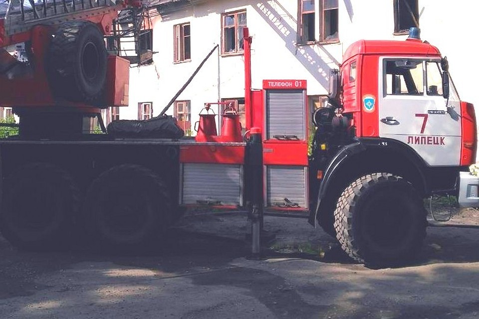 Пожары случились в Становлянском и Добринском районах