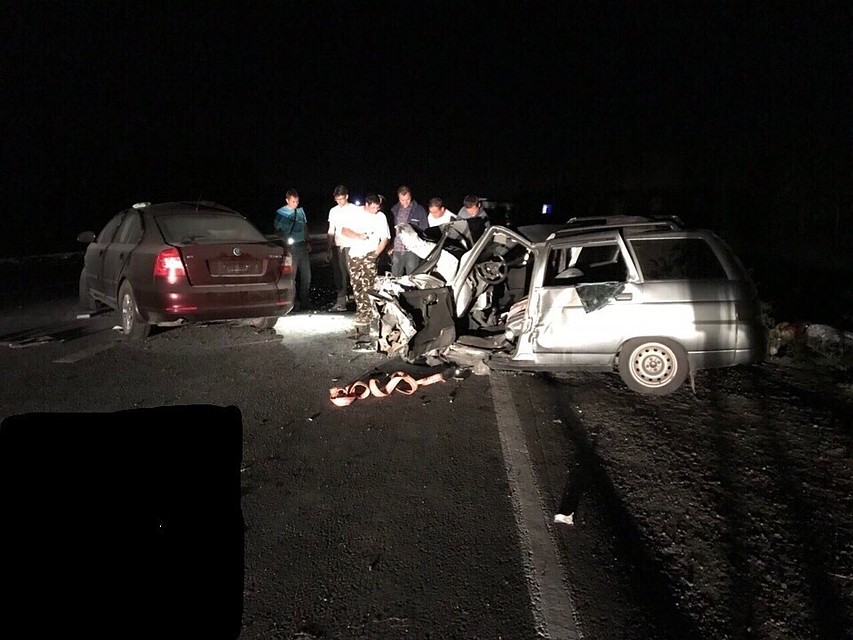 В страшной аварии погибла мать шестерых детей