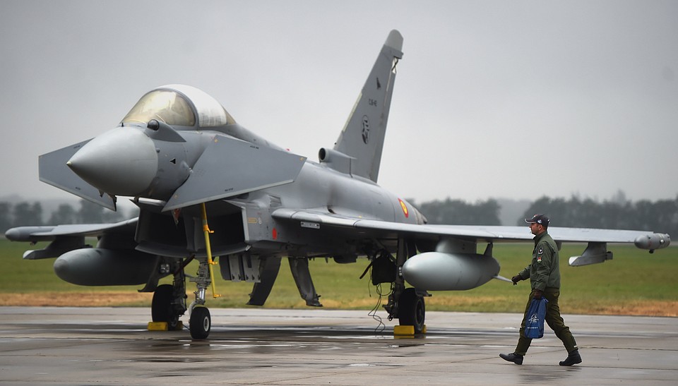Истребитель Eurofighter ВВС Испании