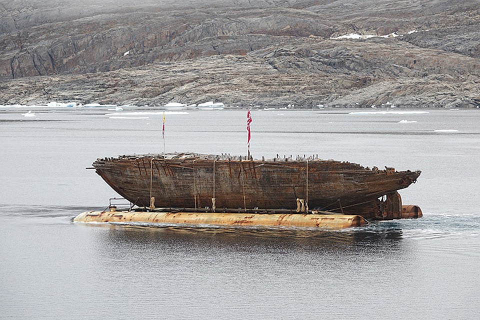 Шхуну полярного путешественника Руаля Амундсена доставили в Норвегию. Фото: с сайта wikimedia.org