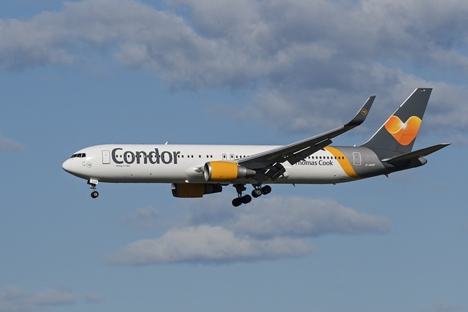 Самолет немецкой авиакомпании Condor вынужденно сел на Крите
