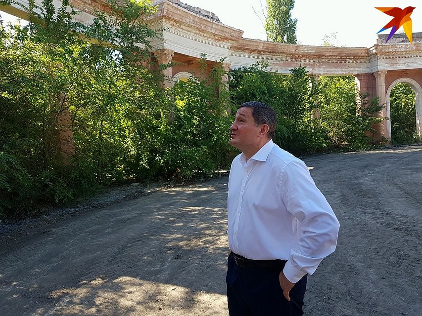 Глава региона был опечален увиденным, но строит большие планы на эту территоррию.