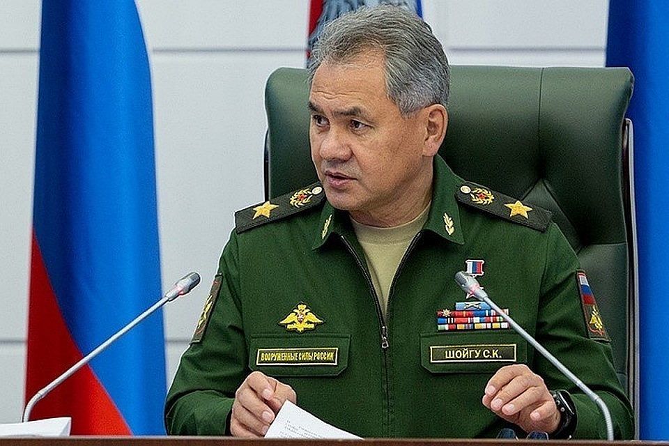 Министр обороны РФ Сергей Шойгу