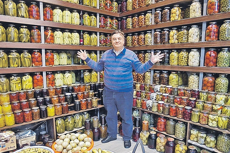 - Соленья и варенья - лучшие инвестиции! Фото: Личный архив Андрея Туманова