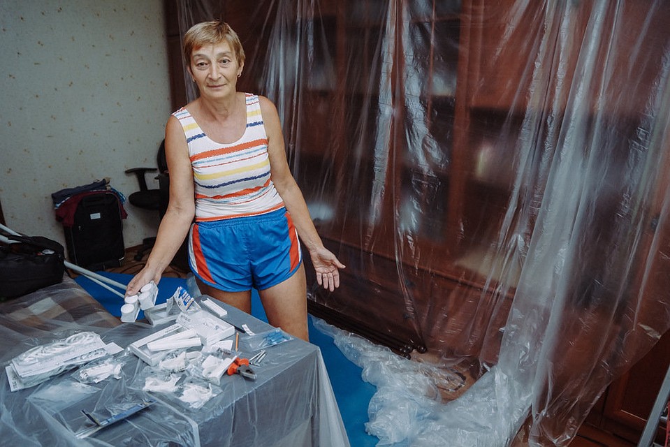 Учитель Ирина Владимира не может из-за прерванного капремонта готовиться к началу учебного года