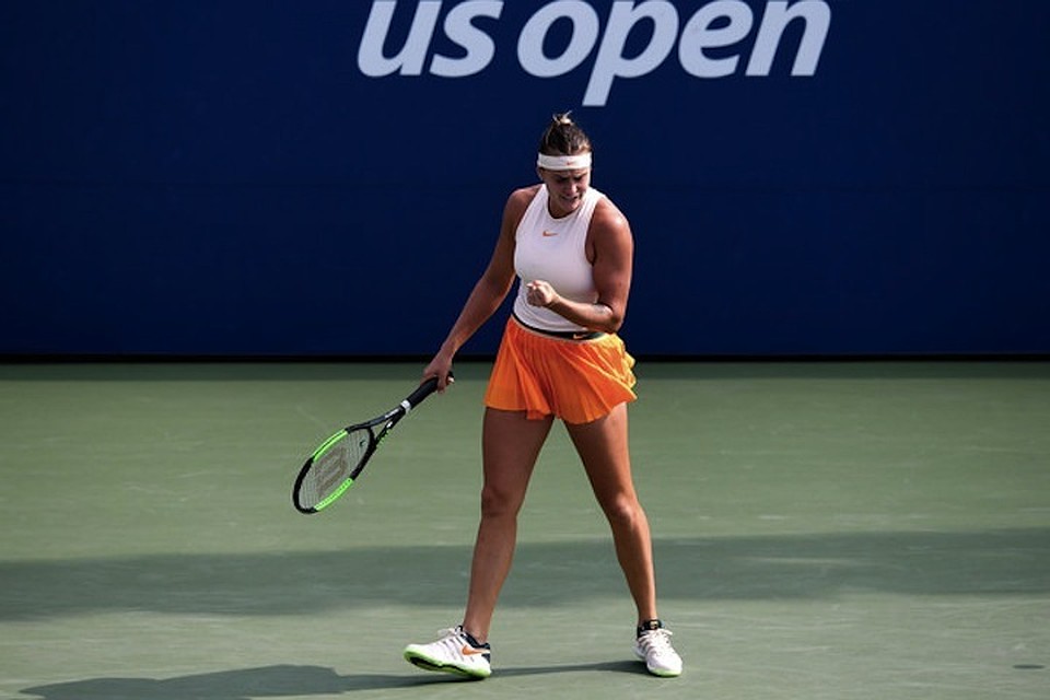 Арина Соболенко в отличной форме. Фото: tennis.by