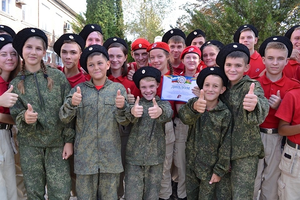 Юнармейцы школы №3 Курганинска отметили День знаний