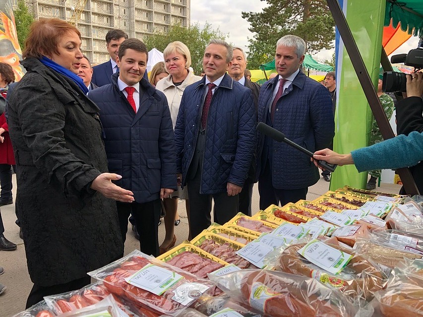 Александр Моор прибыл с рабочим визитом в Ноябрьск