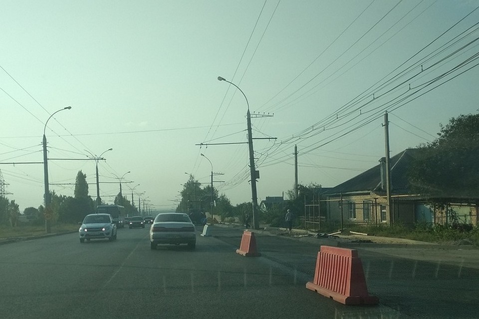 В первый понедельник сентября движение в Липецке остановилось