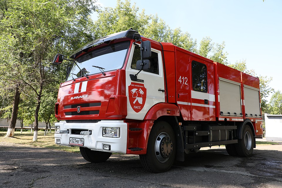 Алтай-Кокс приобрел новую пожарную технику