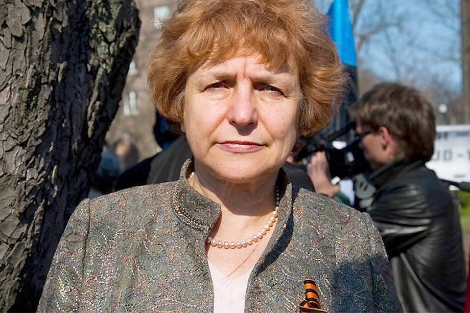 Лидер Русского союза Латвии Татьяна Жданок. Фото: с сайта press.lv