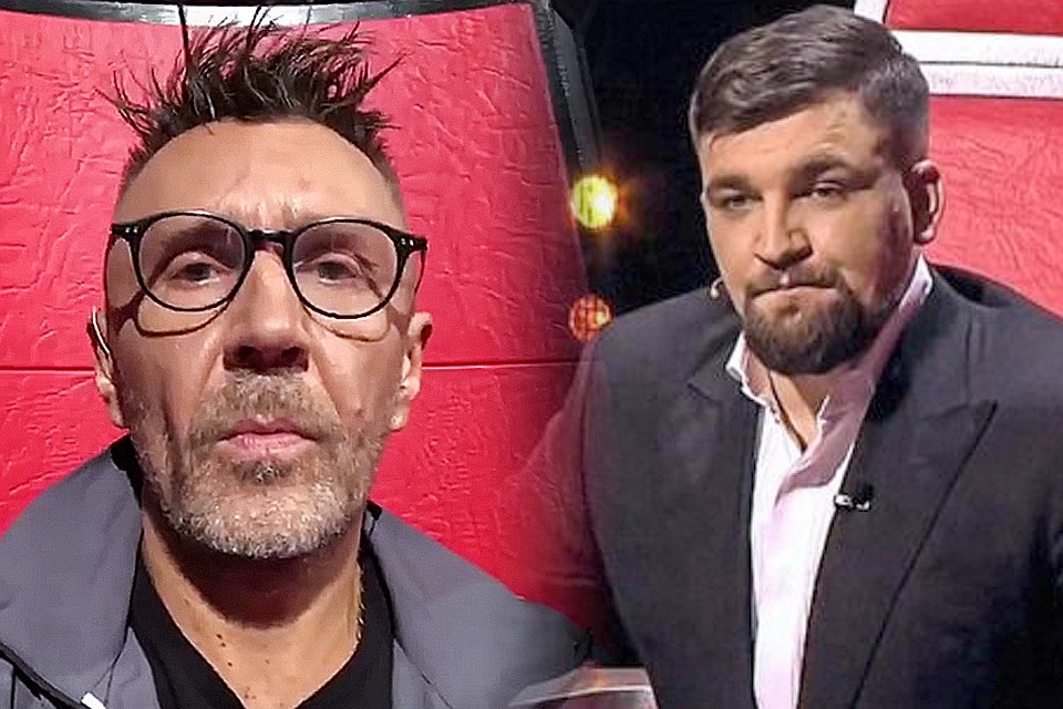 Сергей Шнуров и Баста на проекте "Голос" Первого канала.