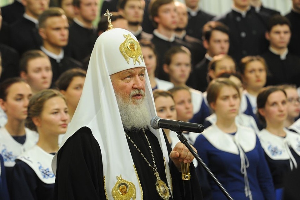 Патриарх Кирилл проведет службу в Александро-Невской лавре