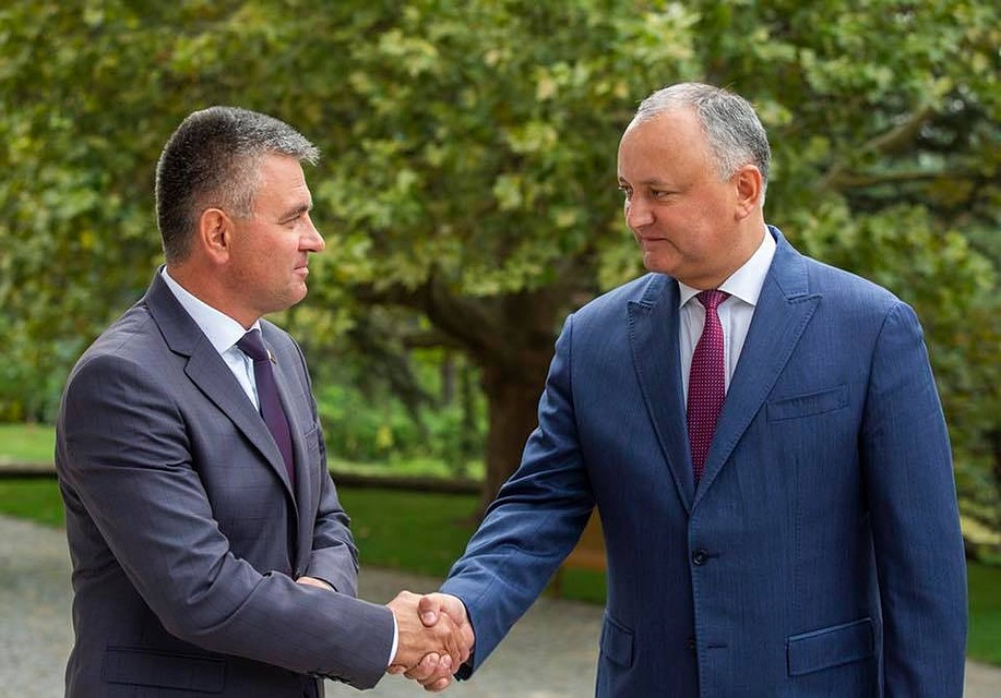 Игорь Додон и Вадим Краносельский.
