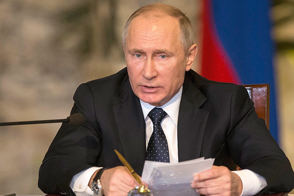 Президент РФ Владимир Путин