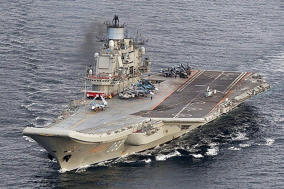 Российский авианесущий крейсер «Адмирал Кузнецов»