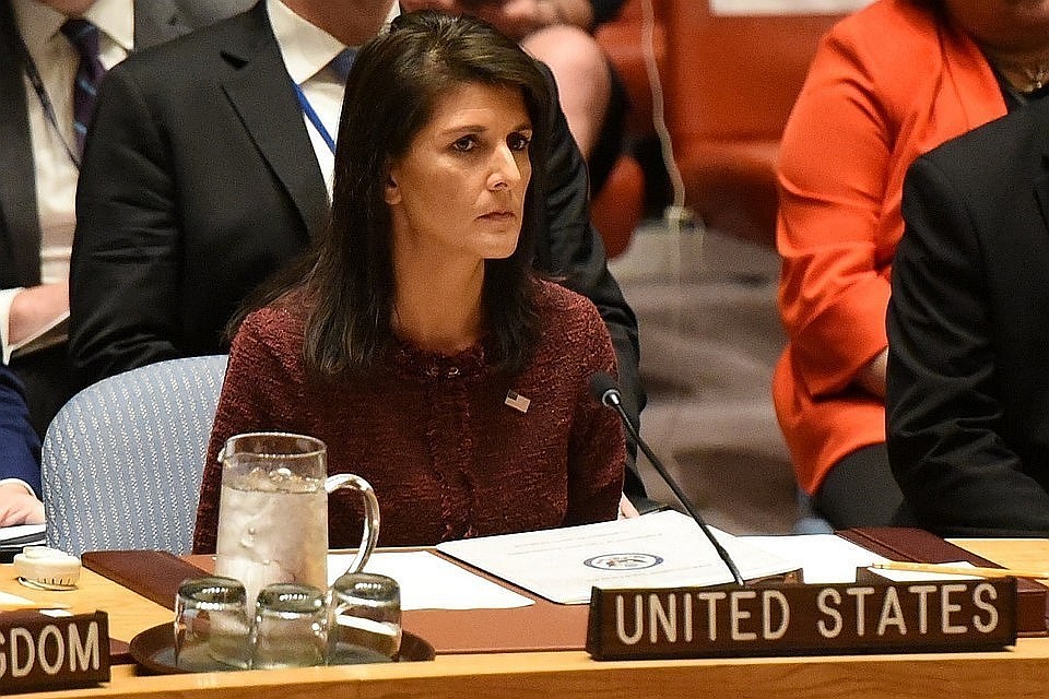 Постпред США при ООН Никки Хейли