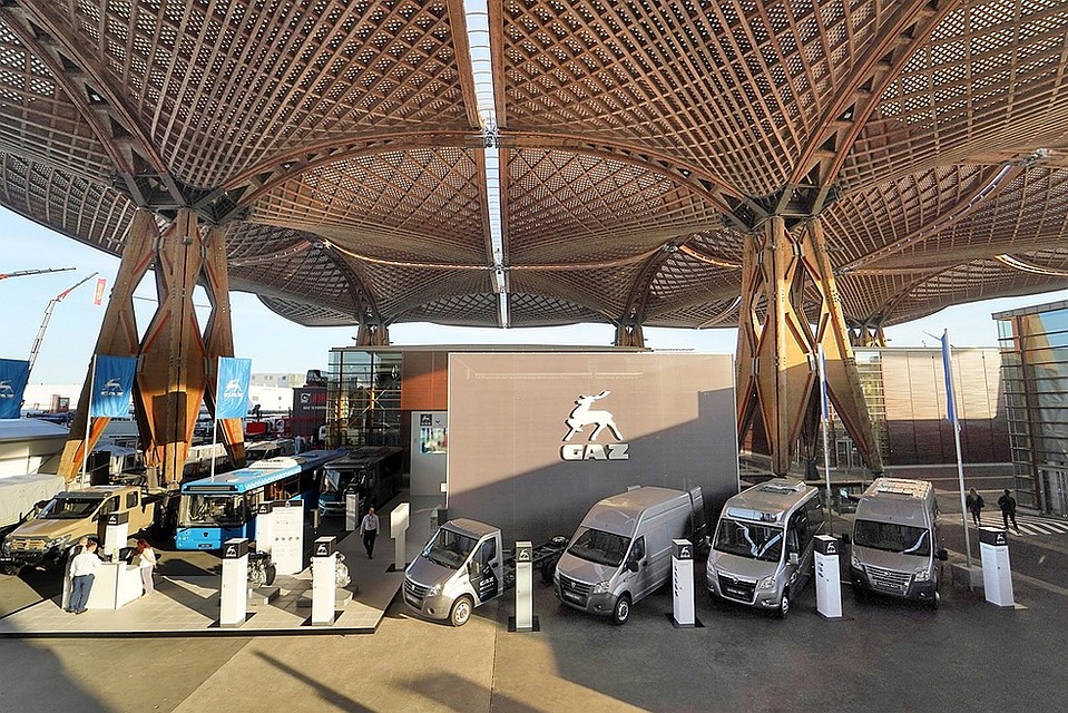 На крупнейшей мировой выставке коммерческого транспорта «IAA-2018» в Ганновере Группа ГАЗ демонстрирует автомобильную технику для экспортных рынков. Фото: пресс-служба "Группы ГАЗ"
