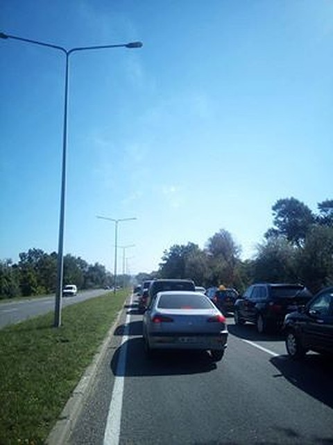 Вот такая дорога на аэропорт