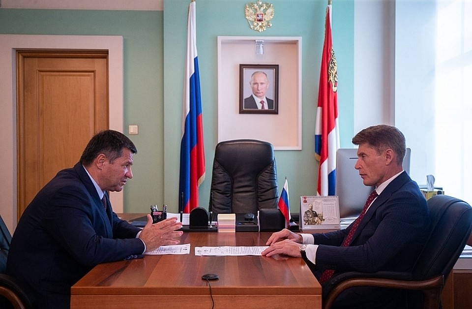 Олег Кожемяко и Андрей Тарасенко.