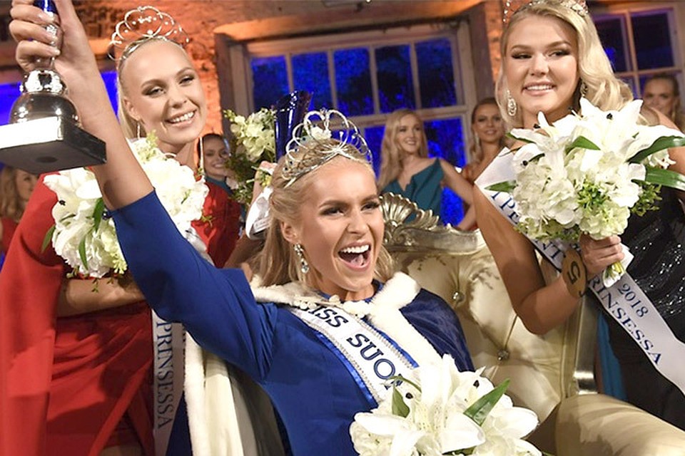 "Мисс Финляндия - 2018" стала Алина Воронкова. Фото: с сайта mtv.fi
