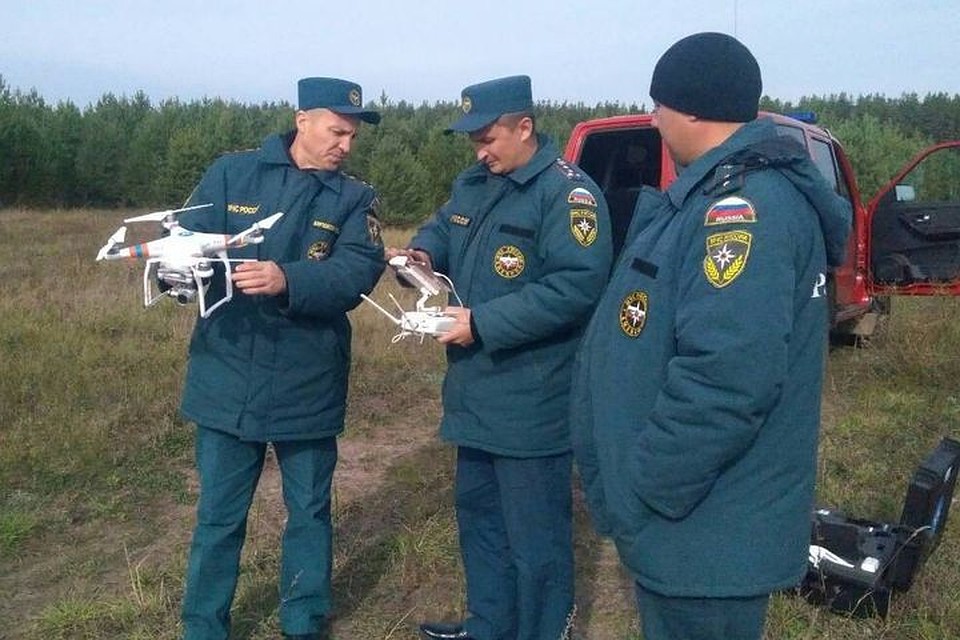 Пенсионерку разыскивают при помощи дронов