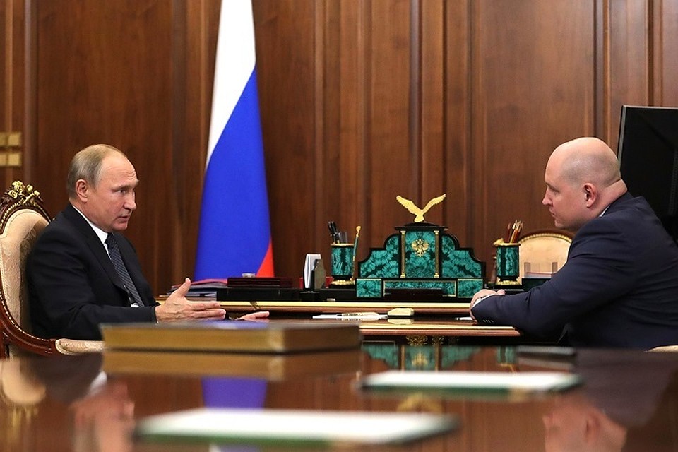 Владимир Путин поручил Михаилу Развожаеву возглавить Хакасию. Фото: пресс-служба президента РФ