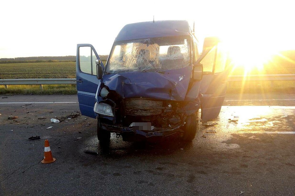 Восемь граждан Беларуси пострадали в ДТП в Николаевской области Украины. Фото: Патрульная полиция Николаевской области