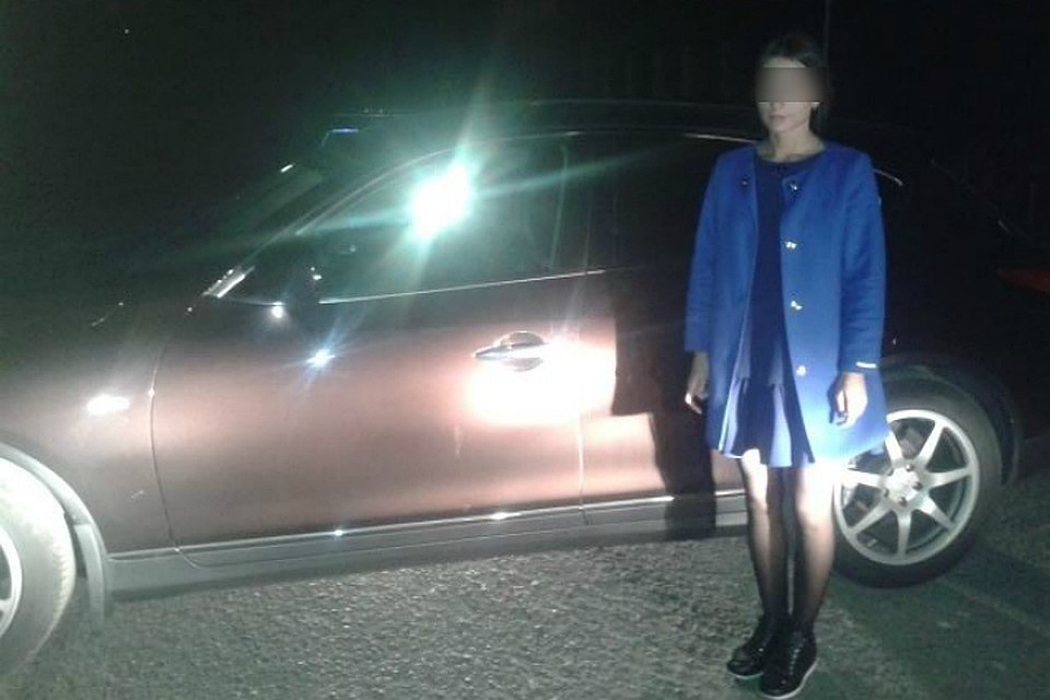 Автоледи, пытавшаяся скрыться с места происшествия
