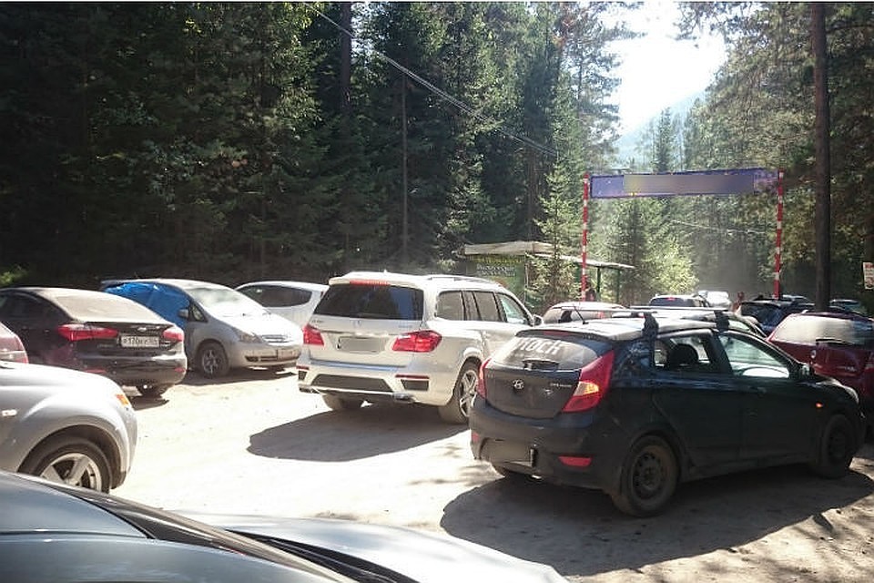 На Манском плесе под Красноярском запрещена платная парковка.