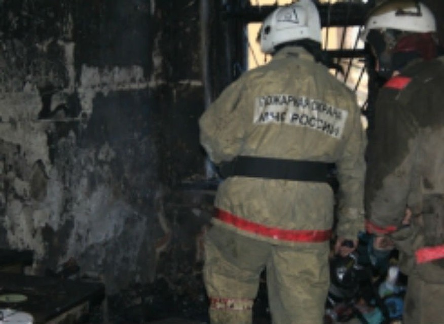 Пожар потушили в 23.41.