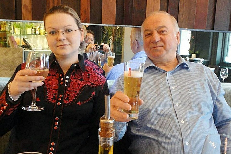 Сергей и Юлия Скрипаль.
