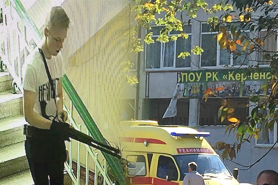 Стрелок покончил с собой/ Фото прислано очевидцем
