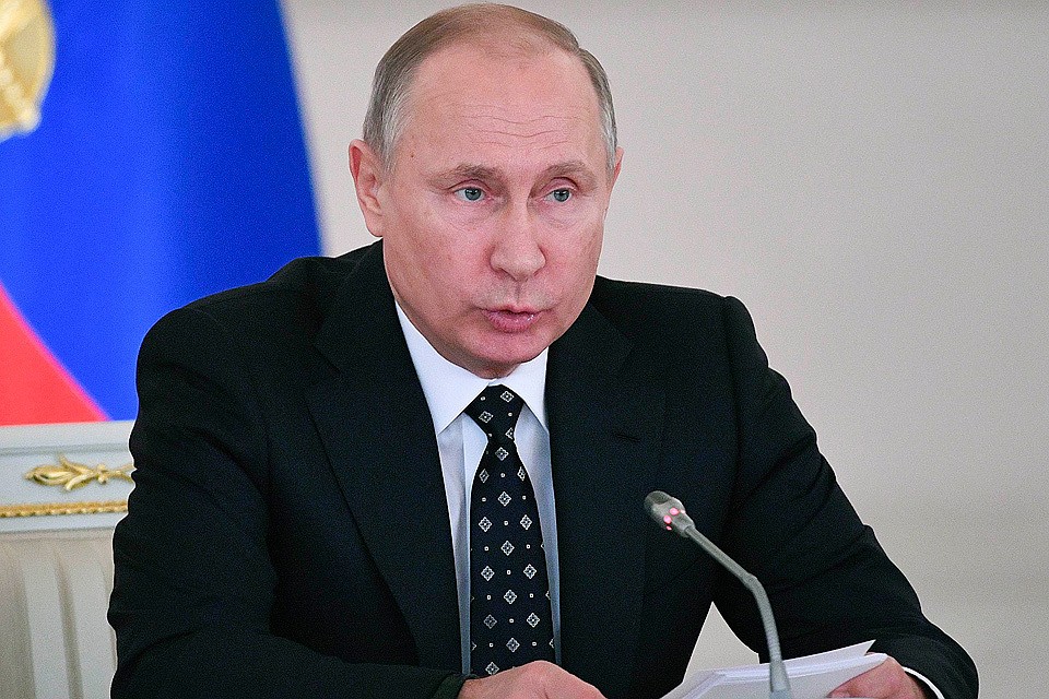 Президент РФ Владимир Путин
