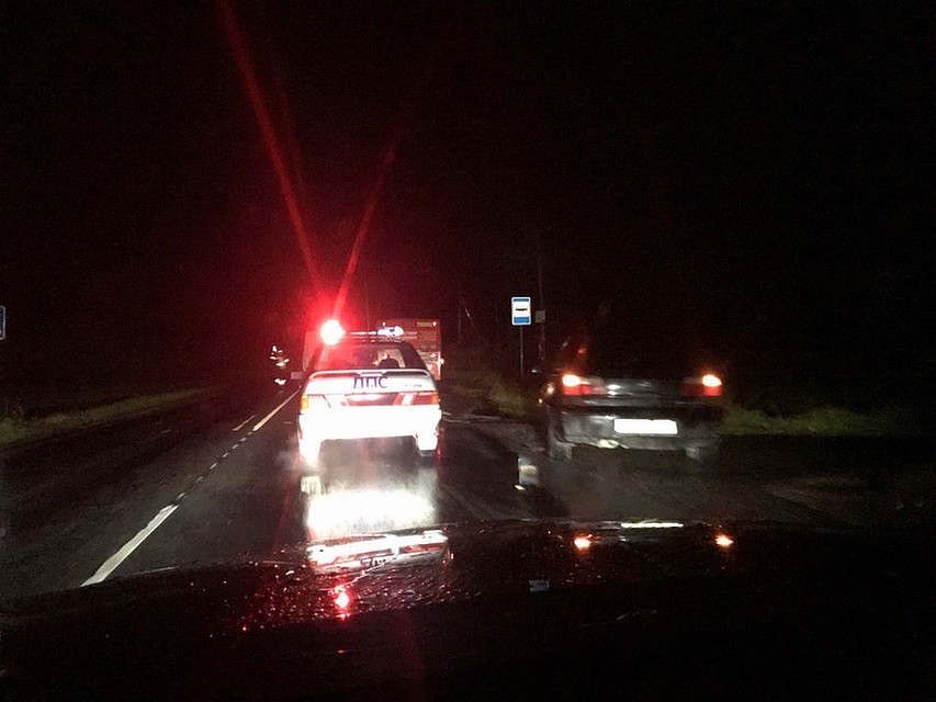 Под Сызранью на трассе в аварию попал автобус с детьми