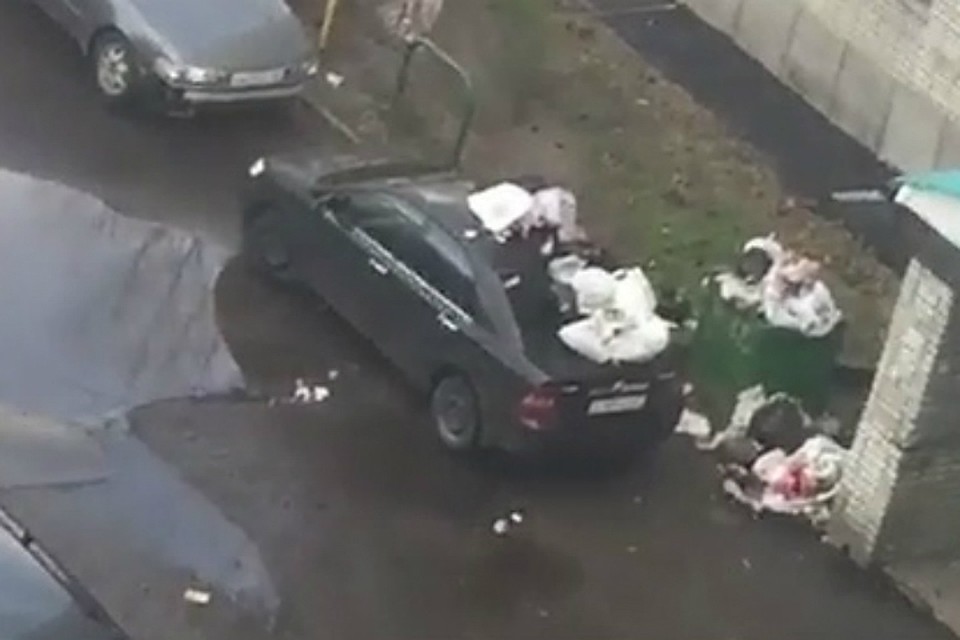 Комсомольчане придумали новый способ мести горе-парковщикам